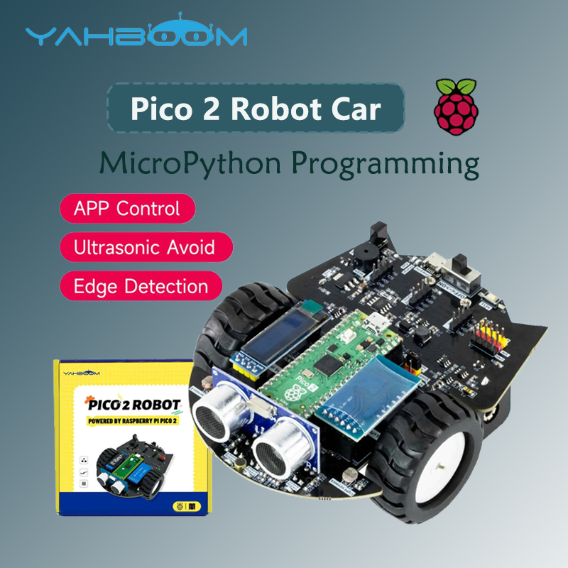 Diy Electronics Raspberry Pi - Yahboom Raspberry Pi Pico 2-robotcarkit Diy