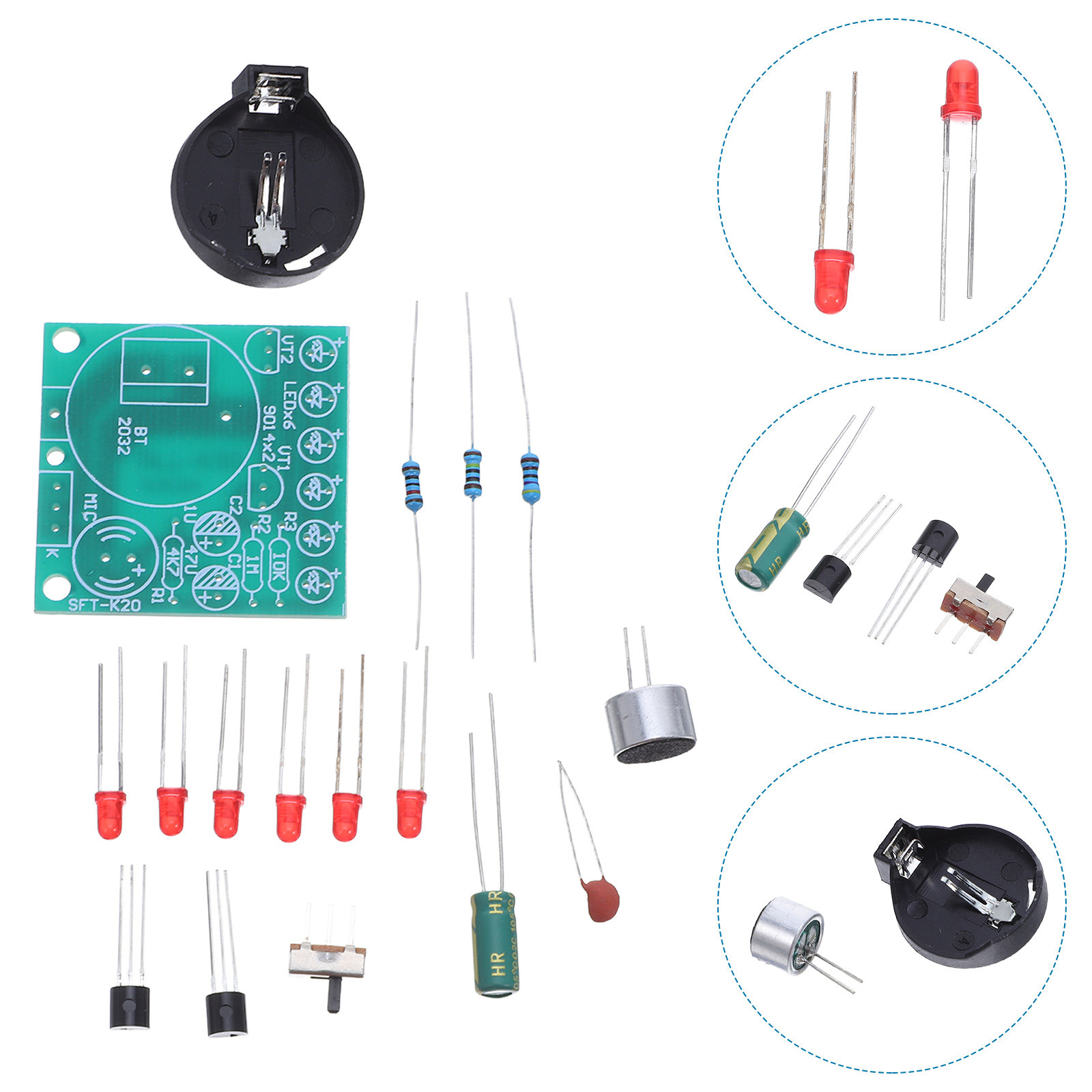 Diy Electronics Kits For Adults - Stemgestuurde LED-metronoomkit DIY Elektronische projecten Educatieve