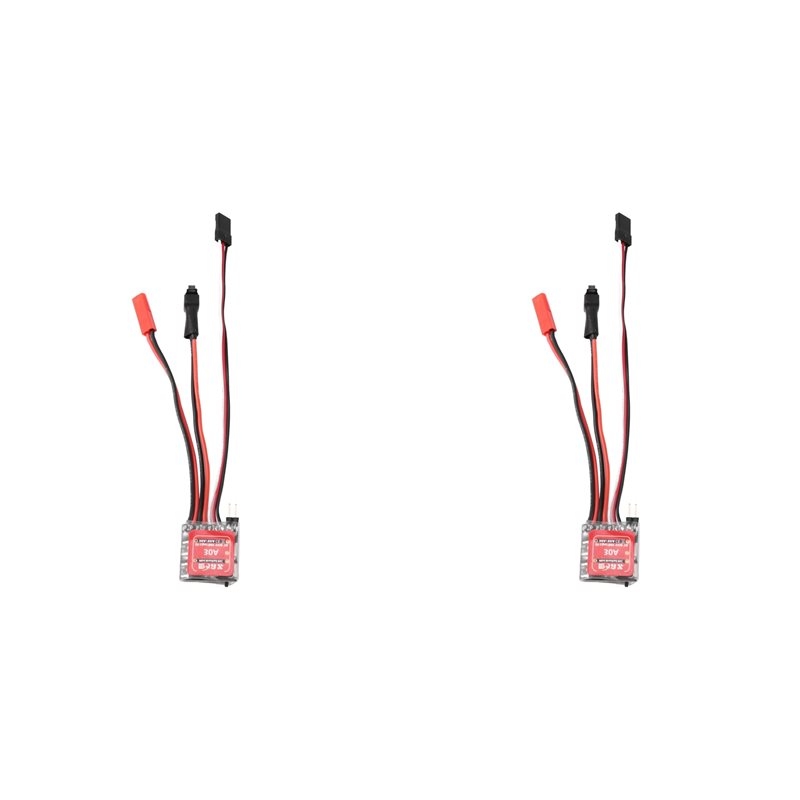 Diy Electric Car - A49K-2X Micro-ESC 30A Geborstelde ESC Elektrische