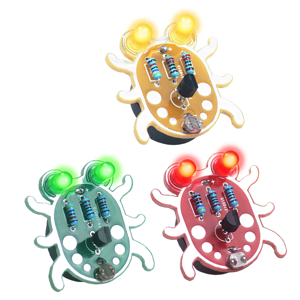 Diy Electronics Learning Kit - Elektronische doe-het-zelfkit Weevil Eye Beginner Leren
