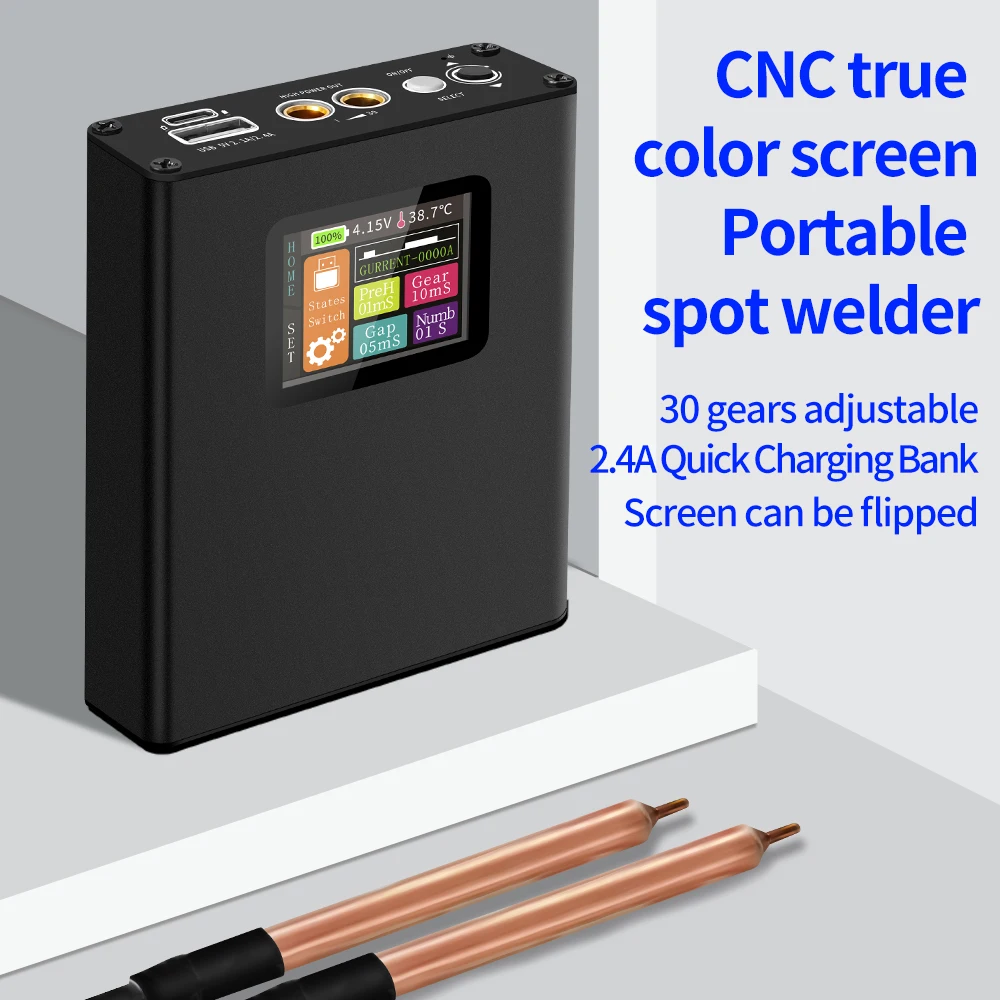 Diy Electronics Spot Welder - Digitale Display Spot Welder 0.1-0.25MM Nikkel
