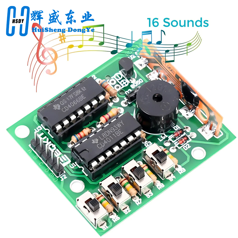 Diy Electronics Learning Kit - 16 Muziek Klankkast BOX-16 Board 16-Tone