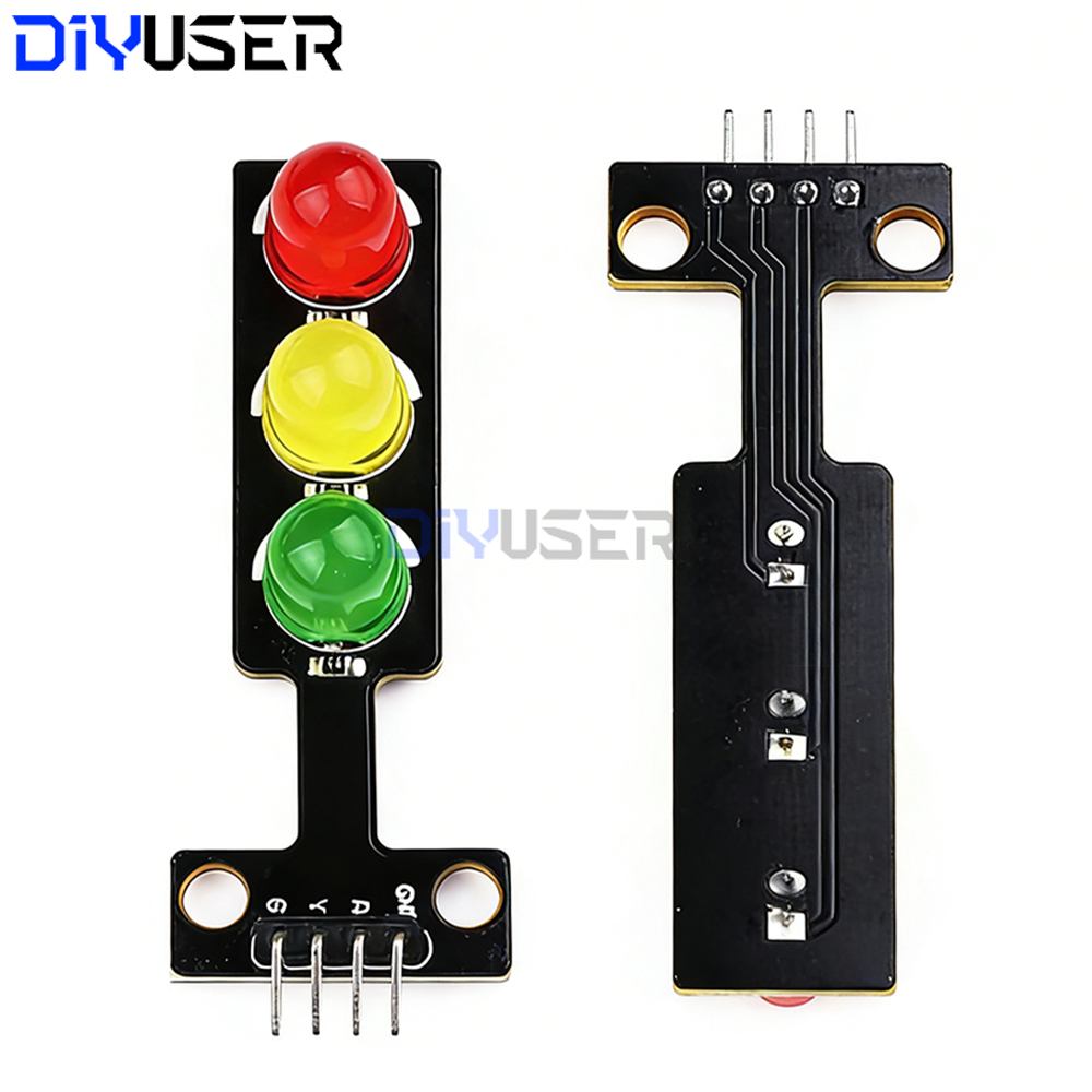 Diy Electronics Raspberry Pi - LED-verkeerslichtmodule 5V digitaal signaal 3 kleuren