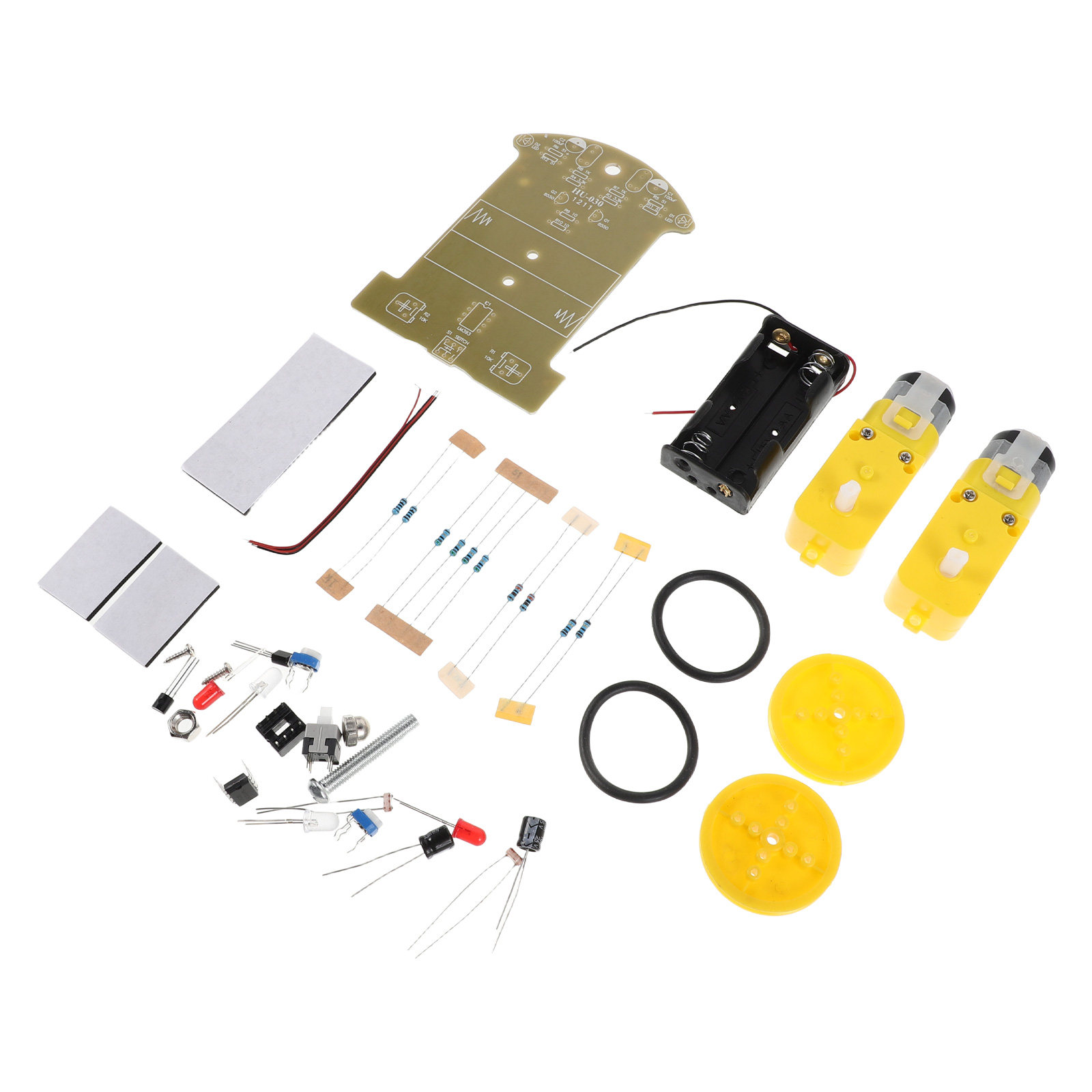 Diy Electronics Learning Kit - 1Set Smart Car Kit DIY Intelligente