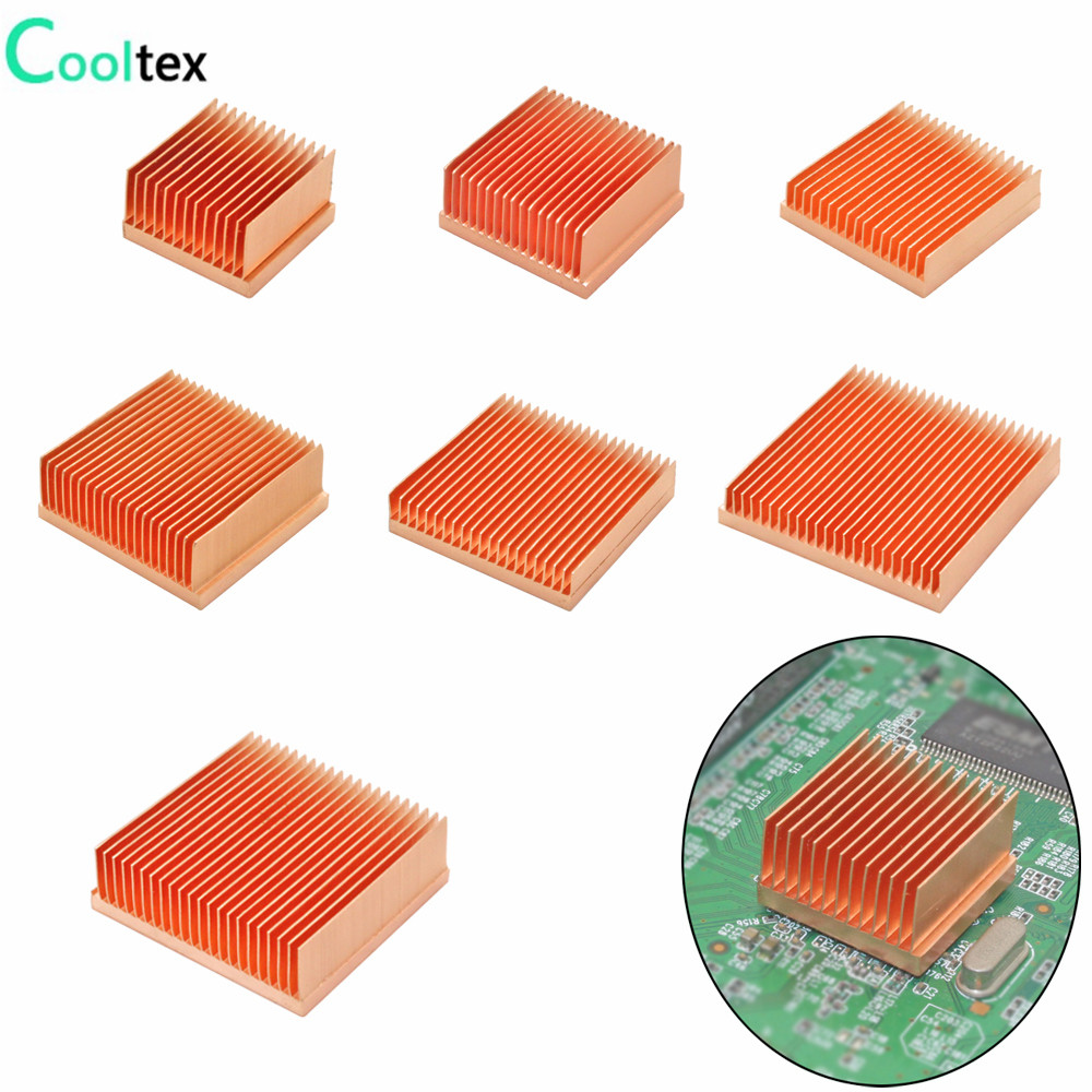 Diy Electronics Raspberry Pi - DIY Zuiver Koper Heatsink Skiving Fin