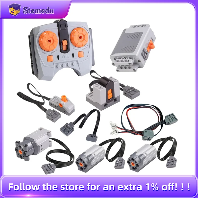 Diy Rc Electronics - 9-in-1 MOC Technische Elektronische Bouwsteen M