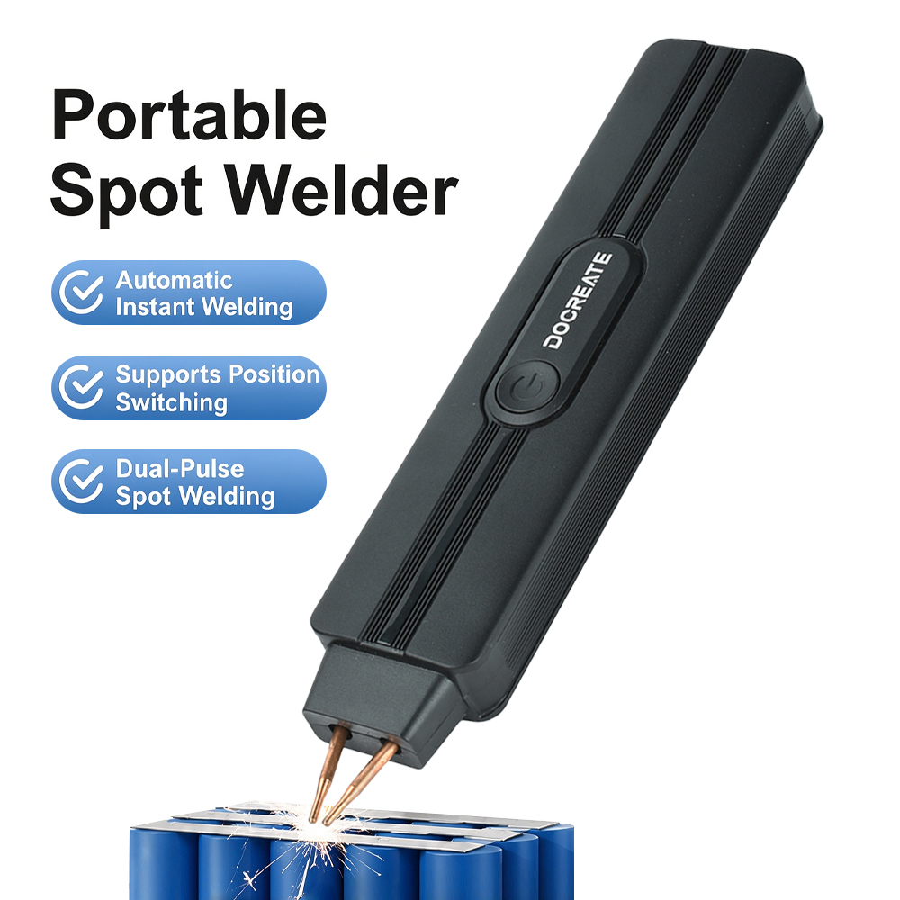 Diy Electronics Spot Welder - Compacte draagbare 18650 batterij puntlasapparaat DIY-kit