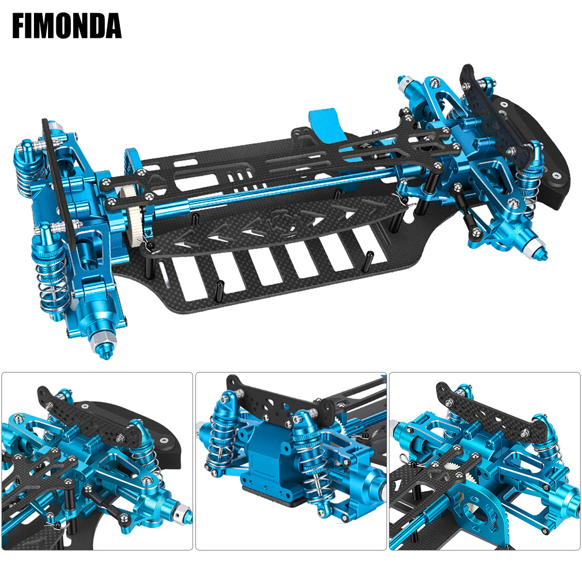 Diy Electric Car - Aluminium & carbon fiber frame chassis