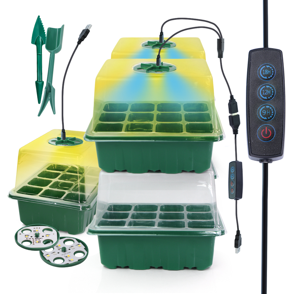 Led Assortment Kit - LED Kwekerij Potten met Grow Light