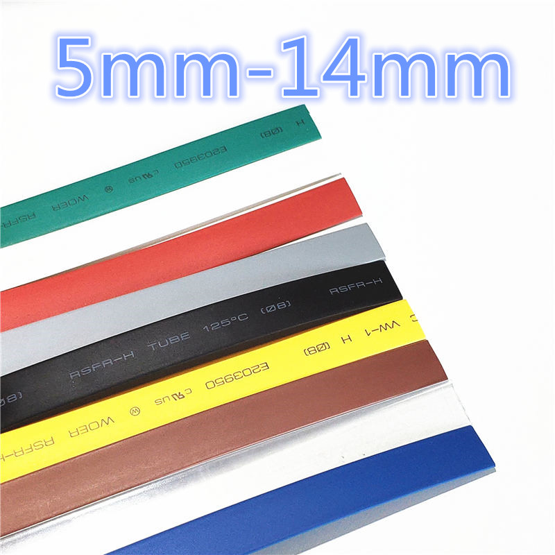 Heat Shrink Tubing - 3 meter/stuk 2:1 7 Kleuren 5mm