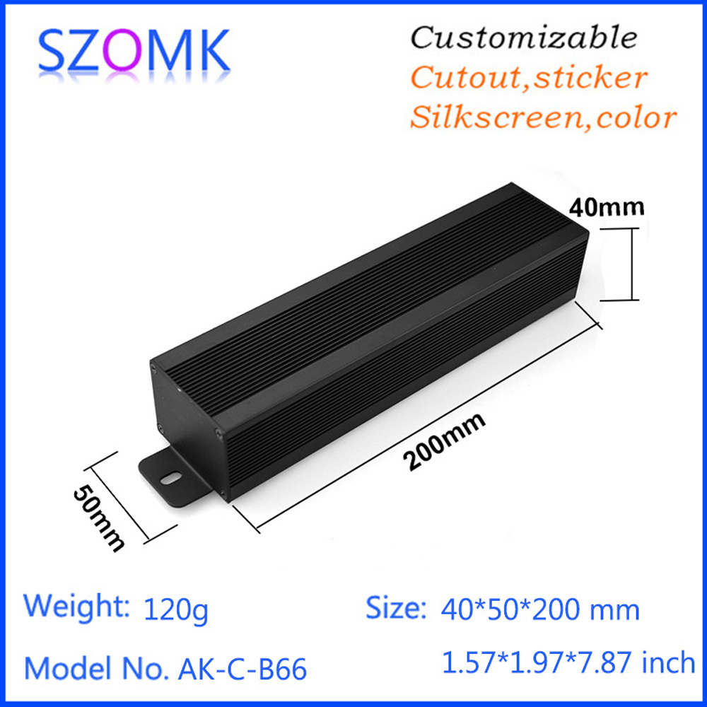 Diy Electronics Projects - 1 Stuk 40*50*200mm Aluminium Box Behuizing