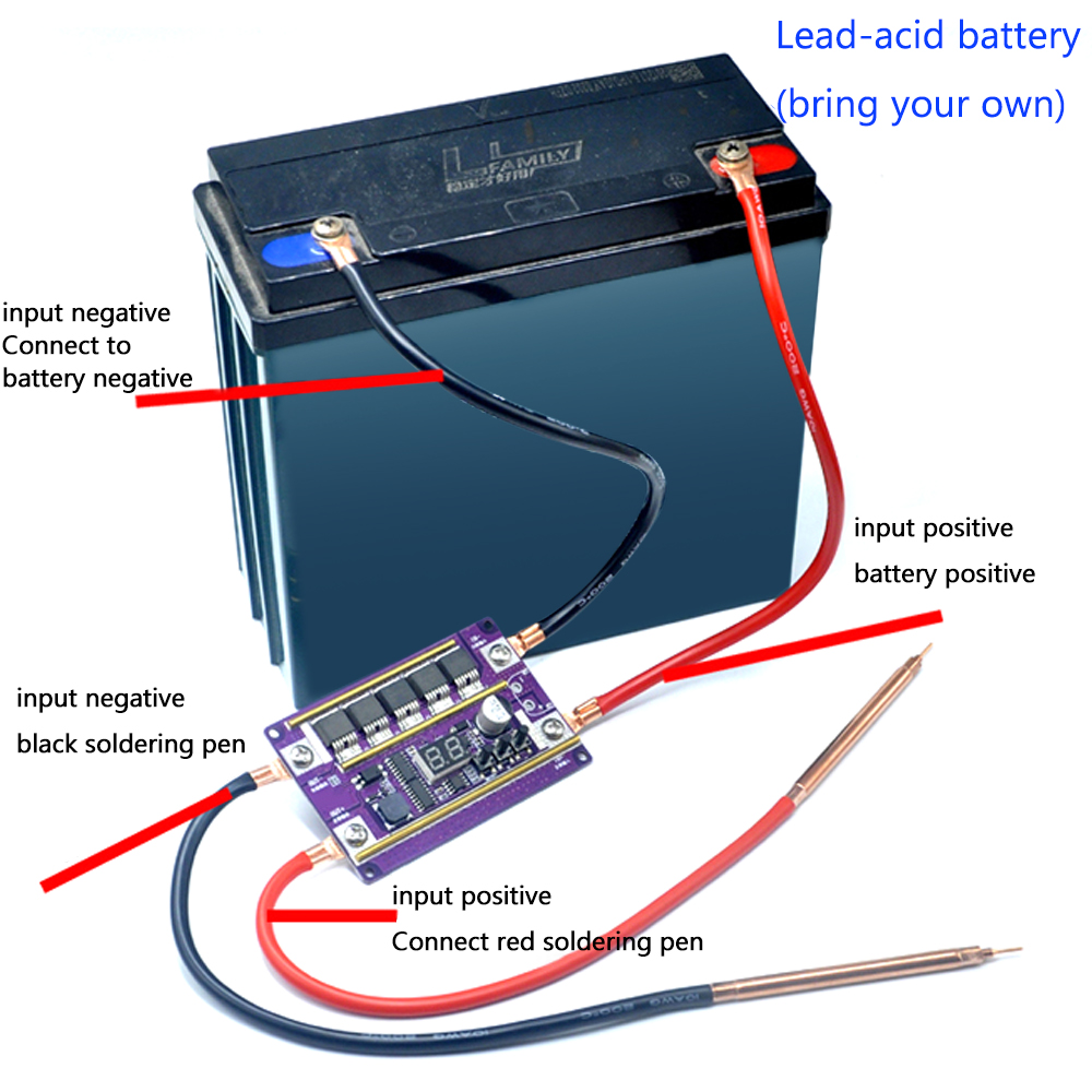 12 V Puntlasser DIY Kits Power - Diy Electronics Spot Welder recensie en prijs