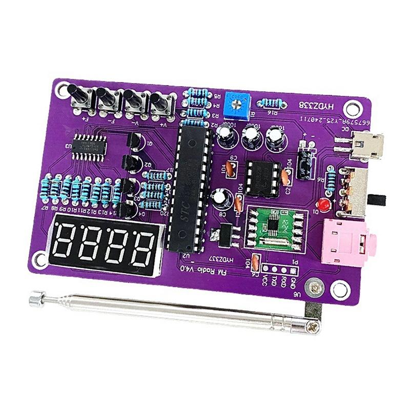 Dual Channel FM Radio DIY Bouw - Diy Electronics Kits For Adults recensie en prijs