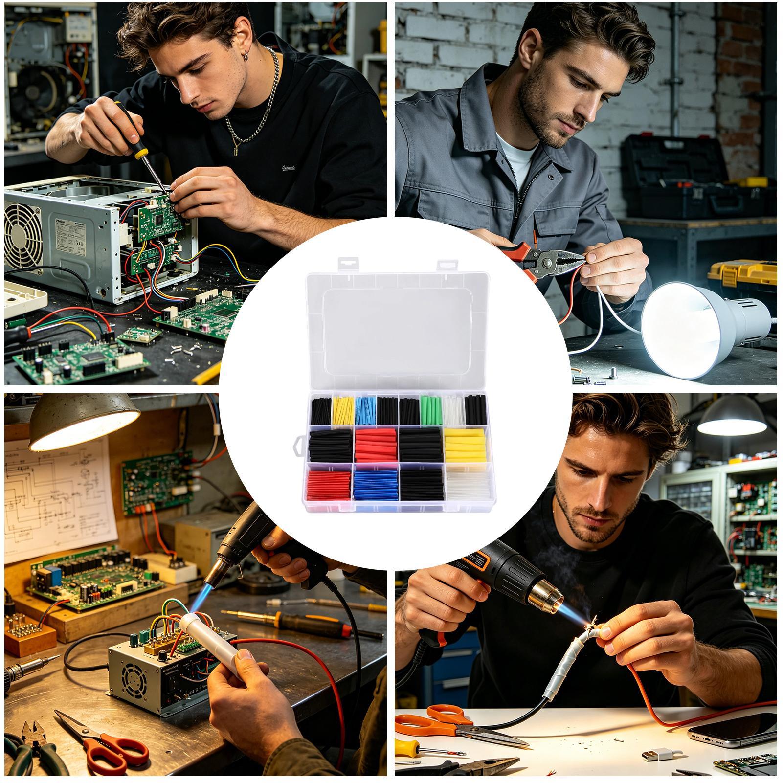 Krimpkousset Elektrische snoer - Heat Shrink Tubing recensie en prijs