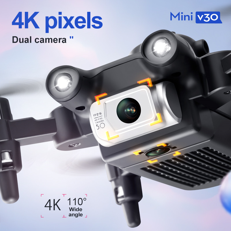 Mini V30 WiFi FPV Drone met 4K - Diy Rc Electronics recensie en prijs