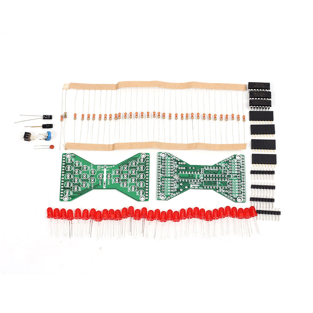 DIY Soldeeroefenset Zandloper  - Diy Electronics Learning Kit recensie en prijs