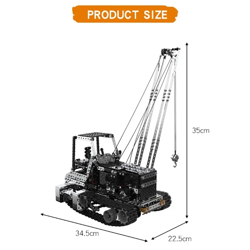 DIY Metal RC Kraan Elektrische - Diy Electric Car recensie en prijs