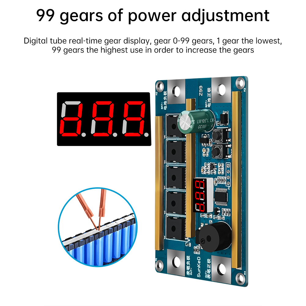 12V Spot Welder PCB Printplaat - Diy Electronics Spot Welder recensie en prijs