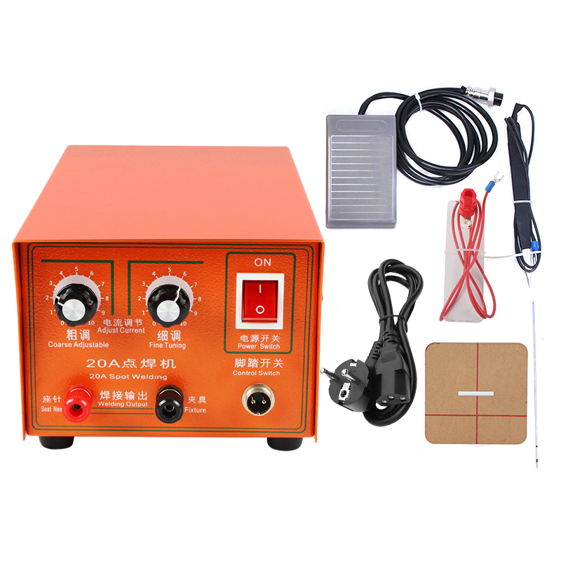 Juweliers 20A Spot Lasser Goud - Diy Electronics Spot Welder recensie en prijs