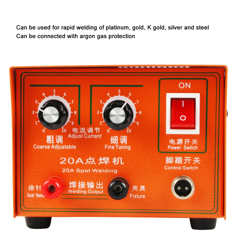 Juweliers 20A Spot Lasser Goud - Diy Electronics Spot Welder recensie en prijs