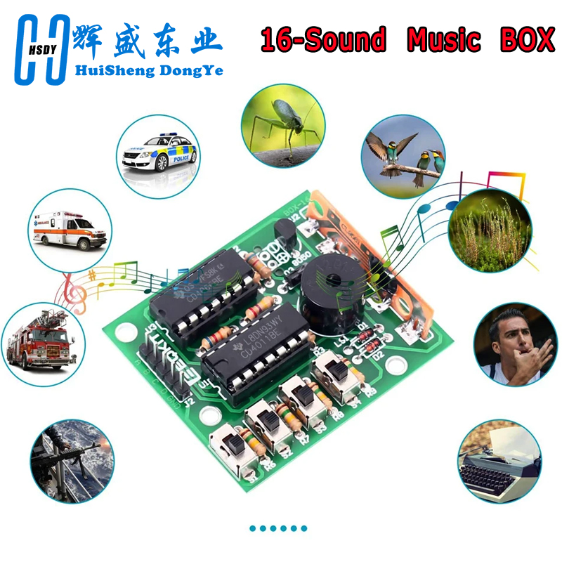 16 Muziek Klankkast BOX-16 Boa - Diy Electronics Learning Kit recensie en prijs