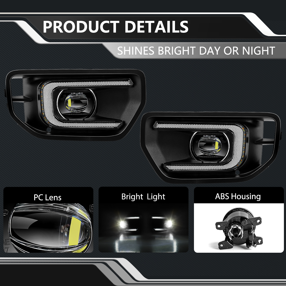1 Set LED DRL Mistlampen voor  - Led Assortment Kit recensie en prijs