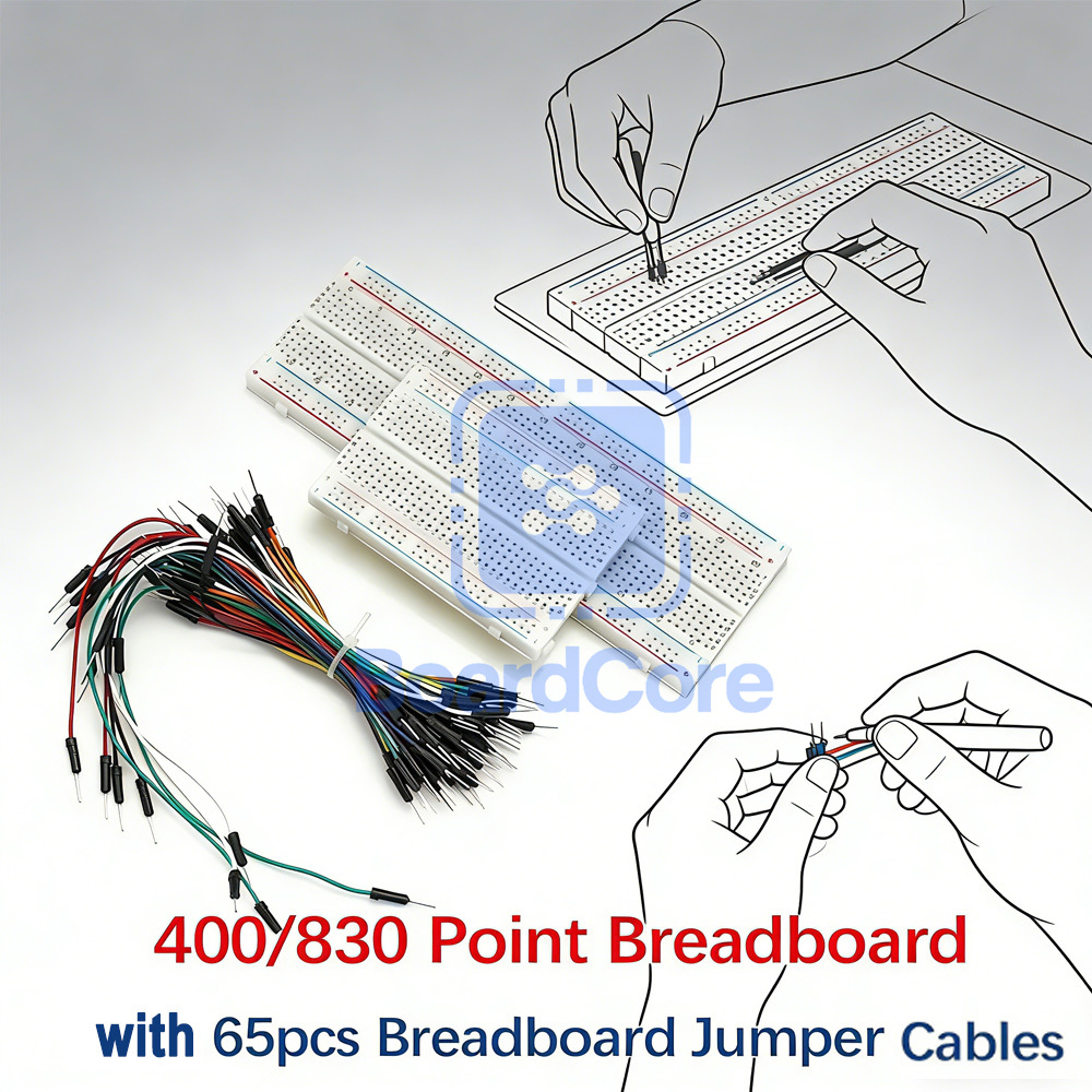 400/830 Point Breadboard Kit m - Diy Electronics Raspberry Pi recensie en prijs