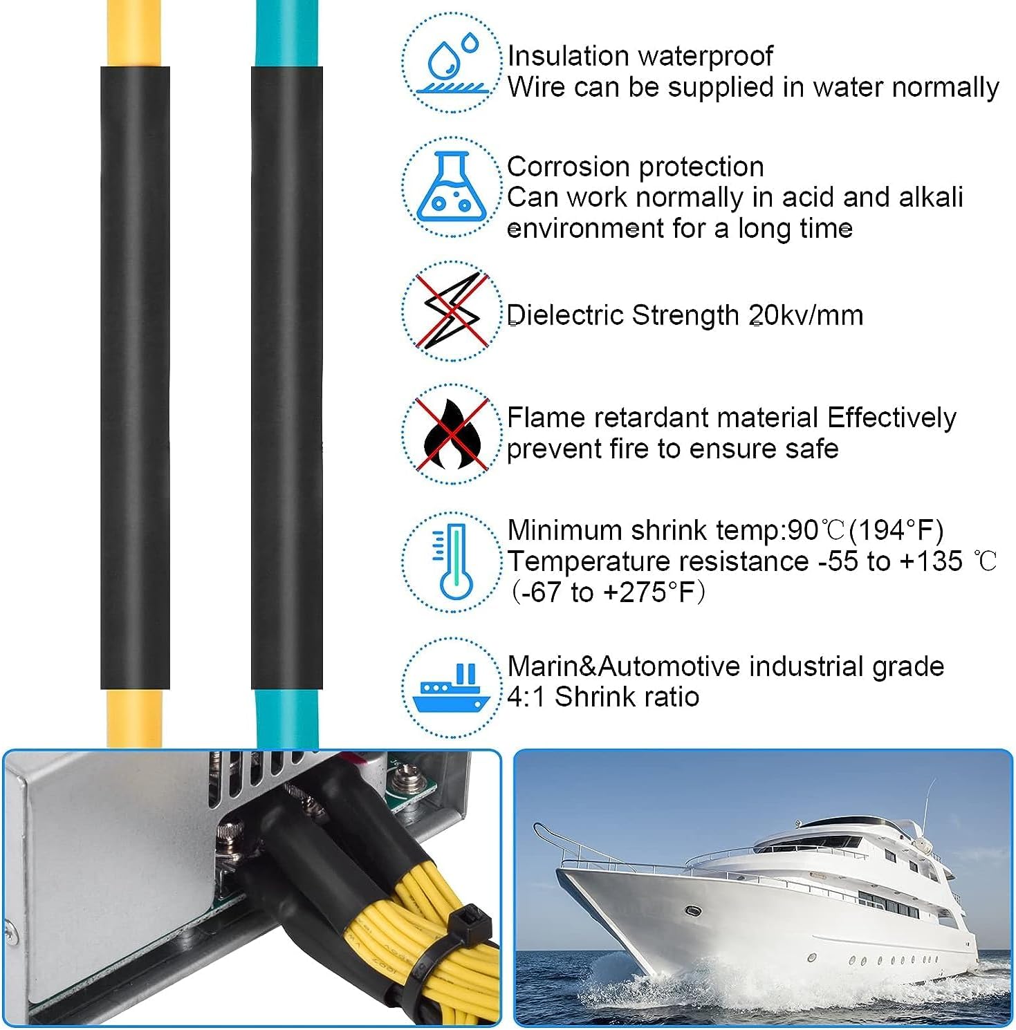 2M Krimpkous 4:1 Dubbelwandige - Heat Shrink Tubing recensie en prijs