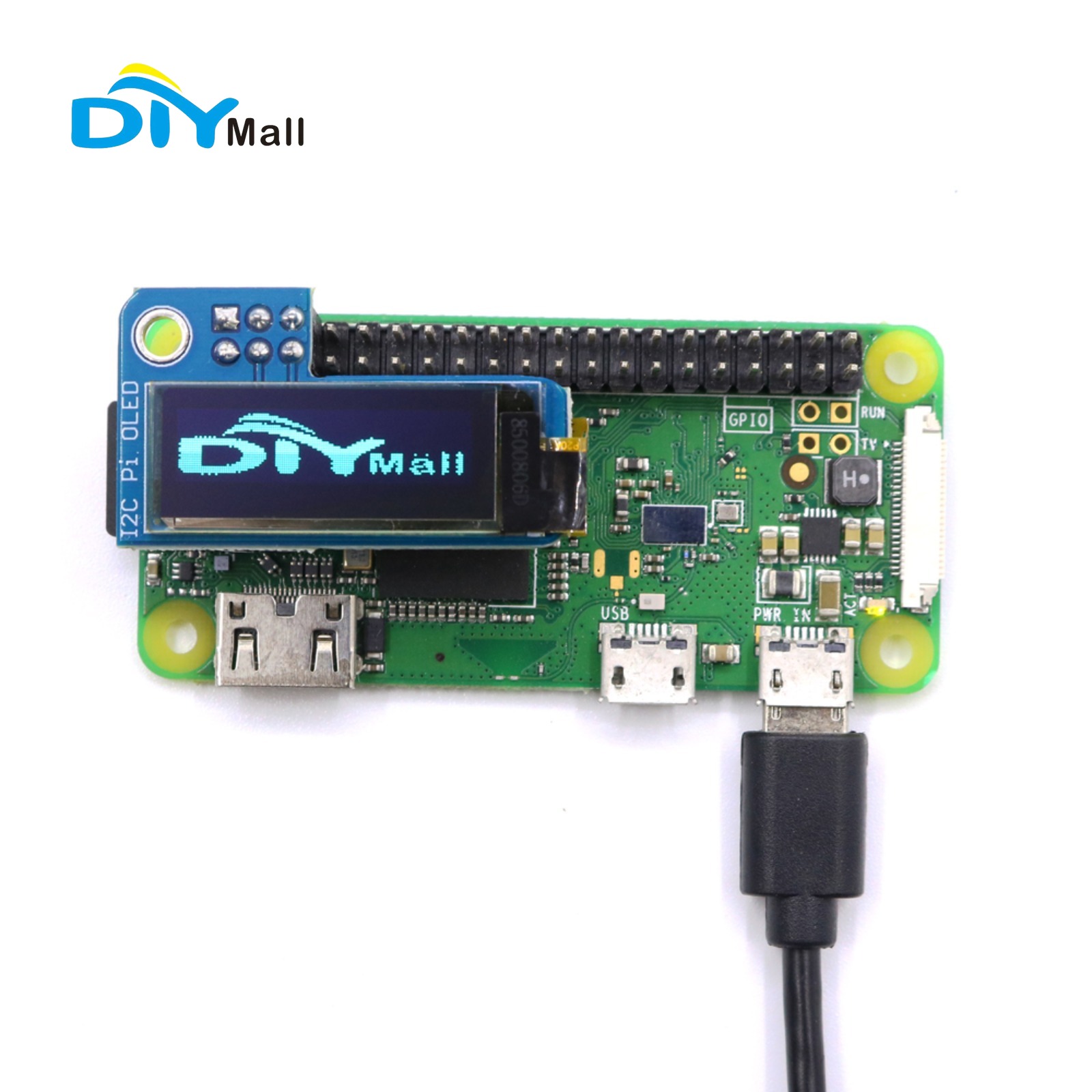 DIYmall 0,91 inch OLED-scherm  - Diy Electronics Raspberry Pi recensie en prijs