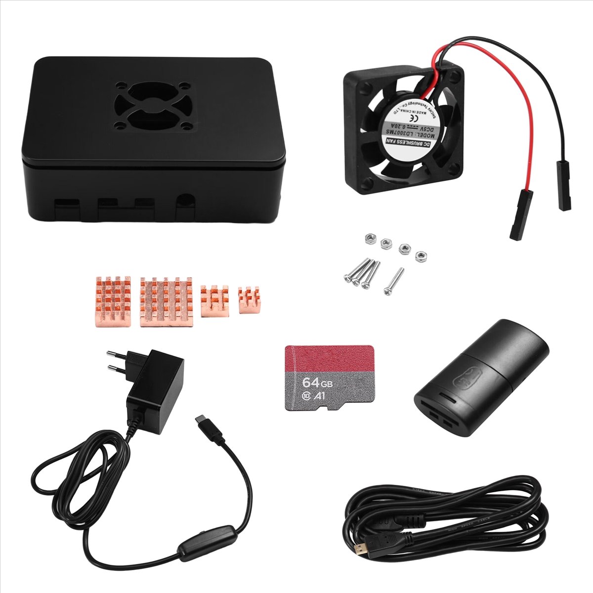 A73T Voor Raspberry Pi 4B Kit  - Diy Electronics Raspberry Pi recensie en prijs