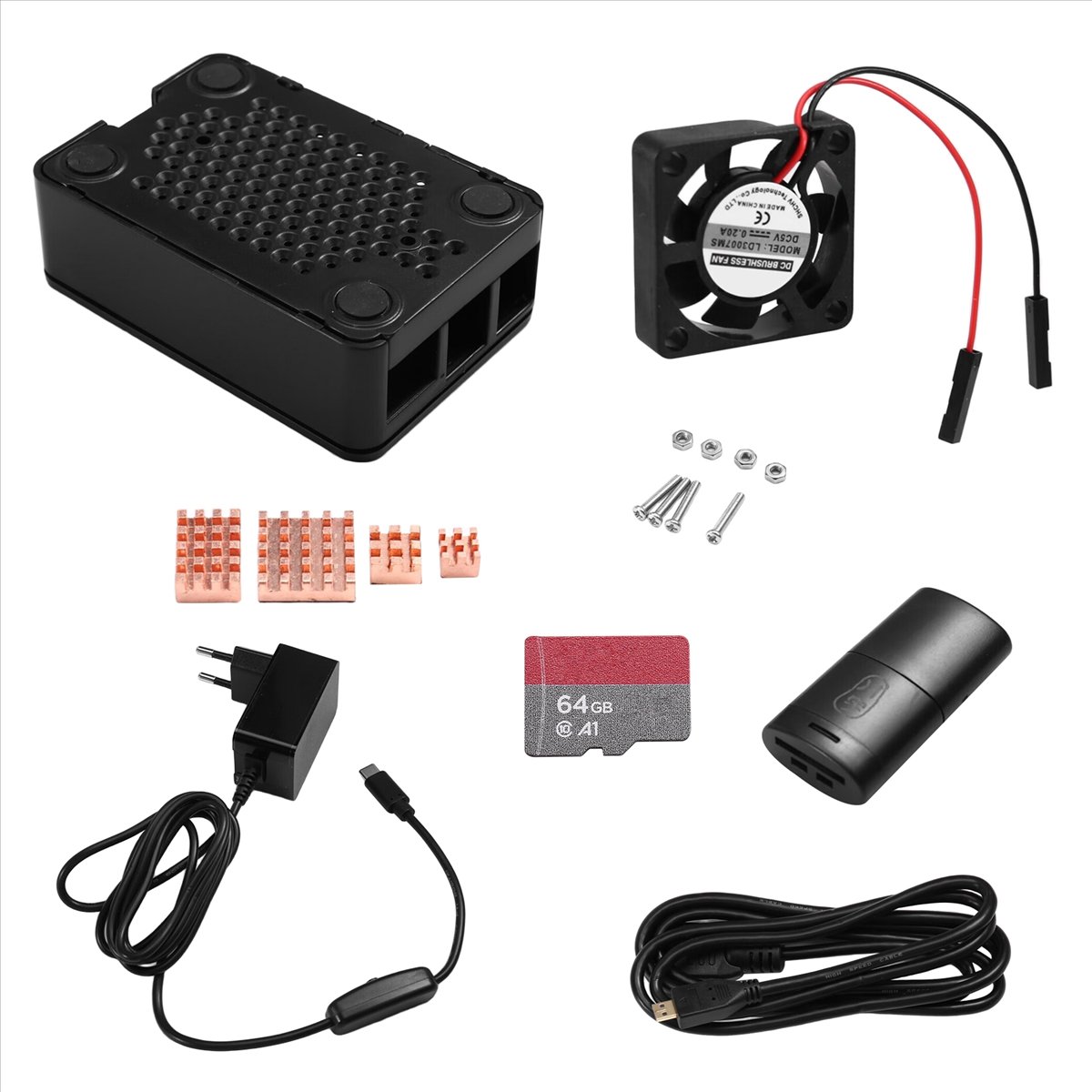 A73T Voor Raspberry Pi 4B Kit  - Diy Electronics Raspberry Pi recensie en prijs