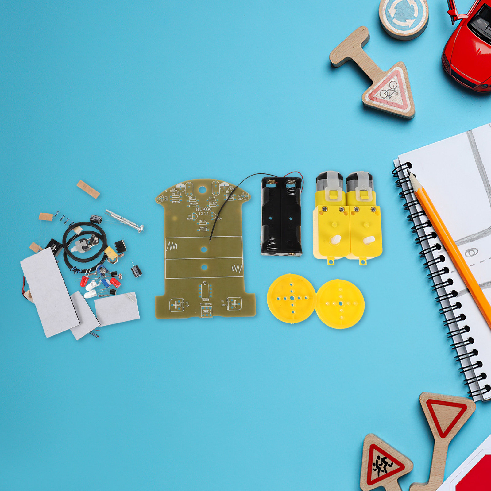 1Set Smart Car Kit DIY Intelli - Diy Electronics Learning Kit recensie en prijs