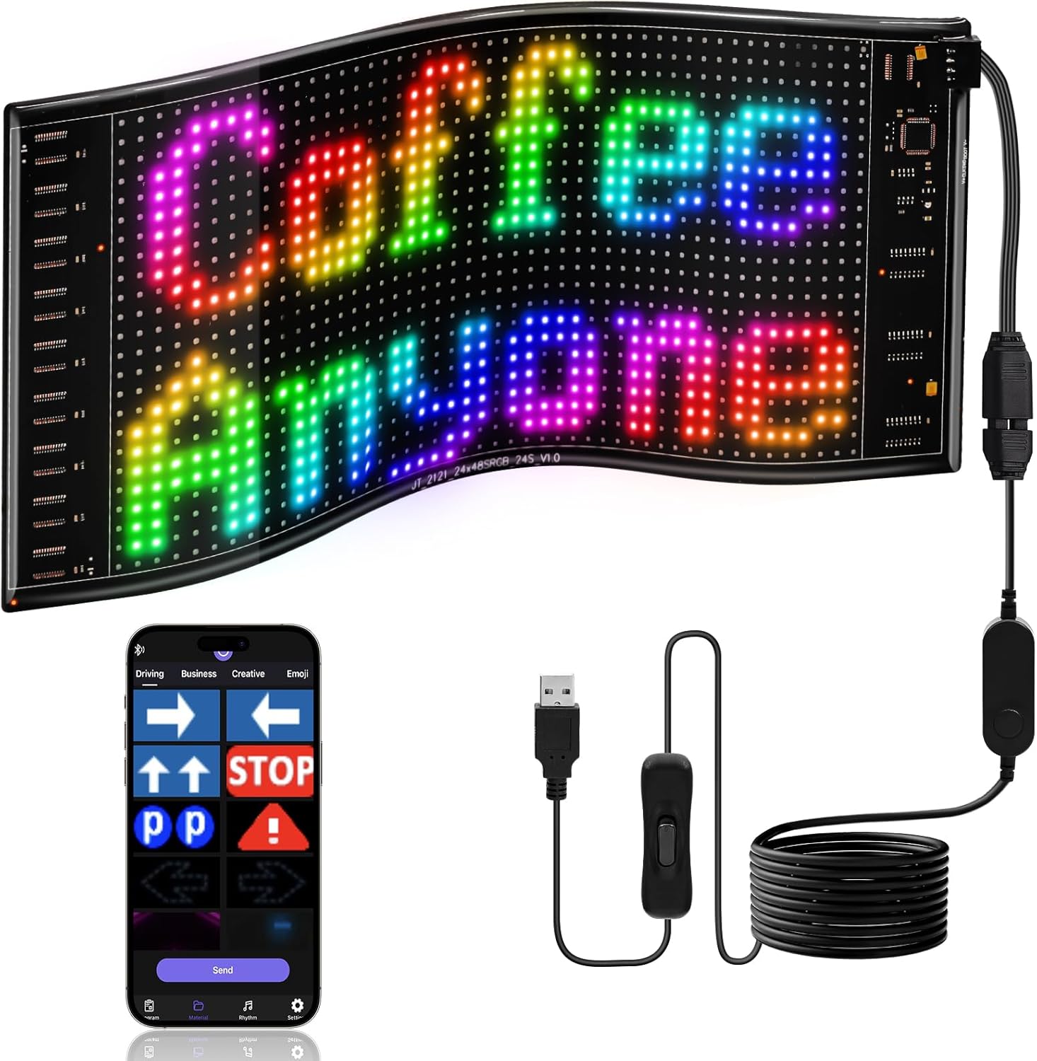 LED DIY Matrix Pixel Panel Led - Diy Electric Car recensie en prijs