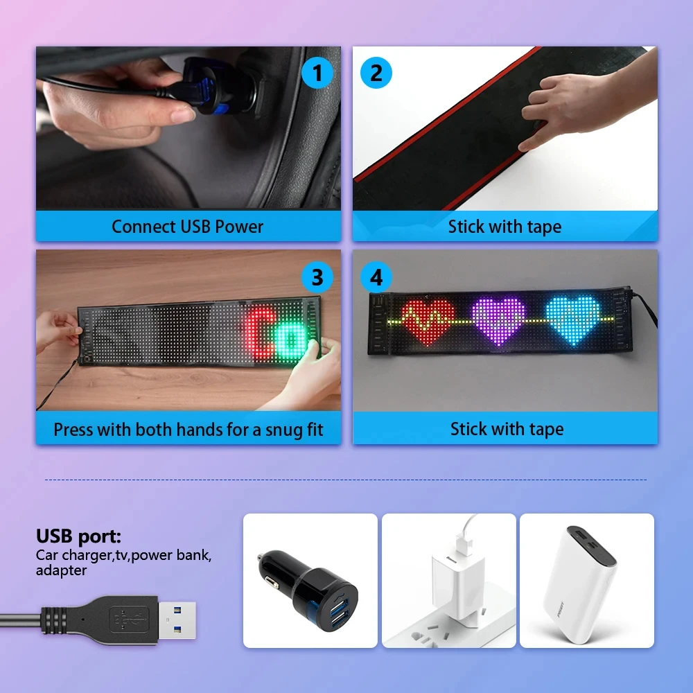 LED DIY Matrix Pixel Panel Led - Diy Electric Car recensie en prijs
