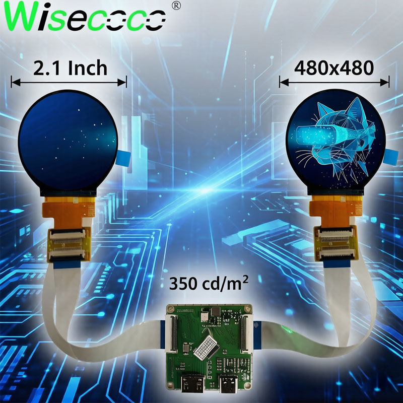 2,1 inch Dual IPS rond display - Diy Electronics Raspberry Pi recensie en prijs