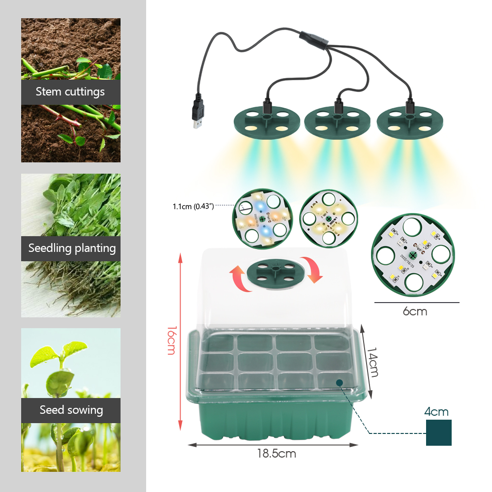 LED Kwekerij Potten met Grow L - Led Assortment Kit recensie en prijs