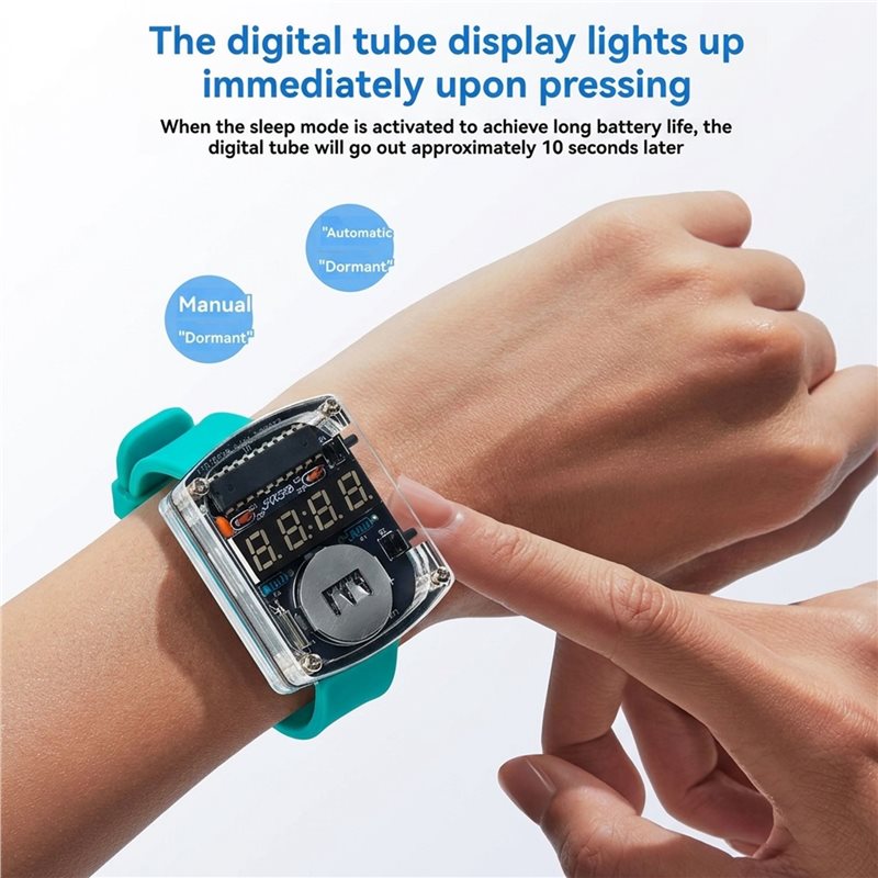 2X DIY Horloge LED Horloge Ele - Diy Electronics Learning Kit recensie en prijs