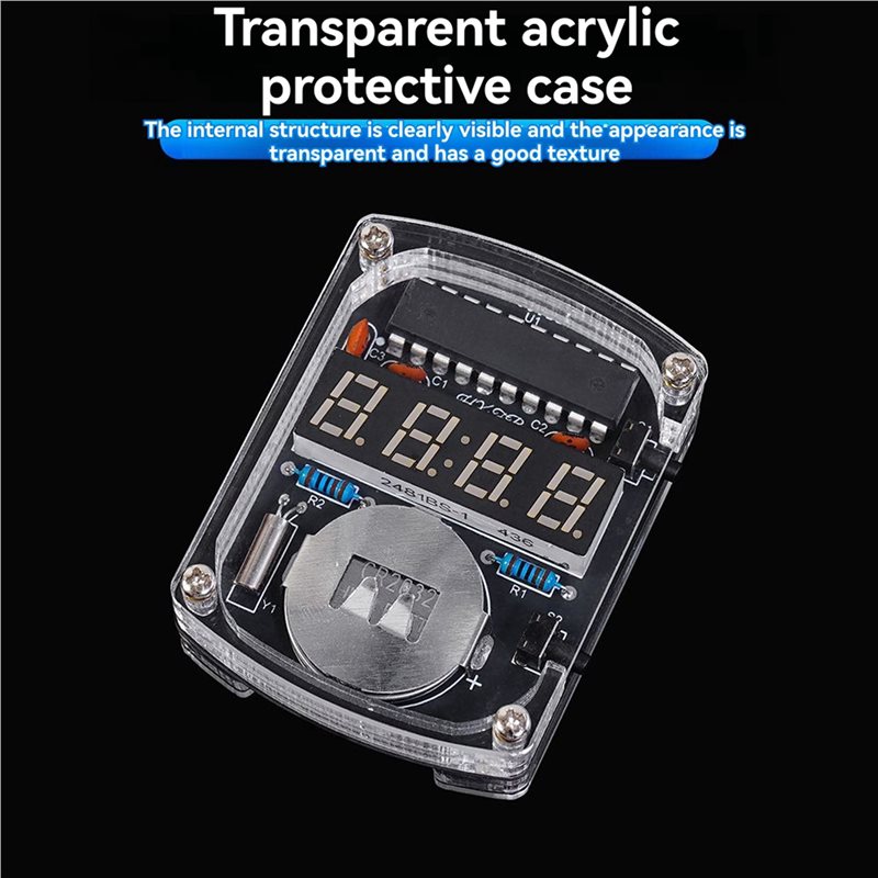 2X DIY Horloge LED Horloge Ele - Diy Electronics Learning Kit recensie en prijs