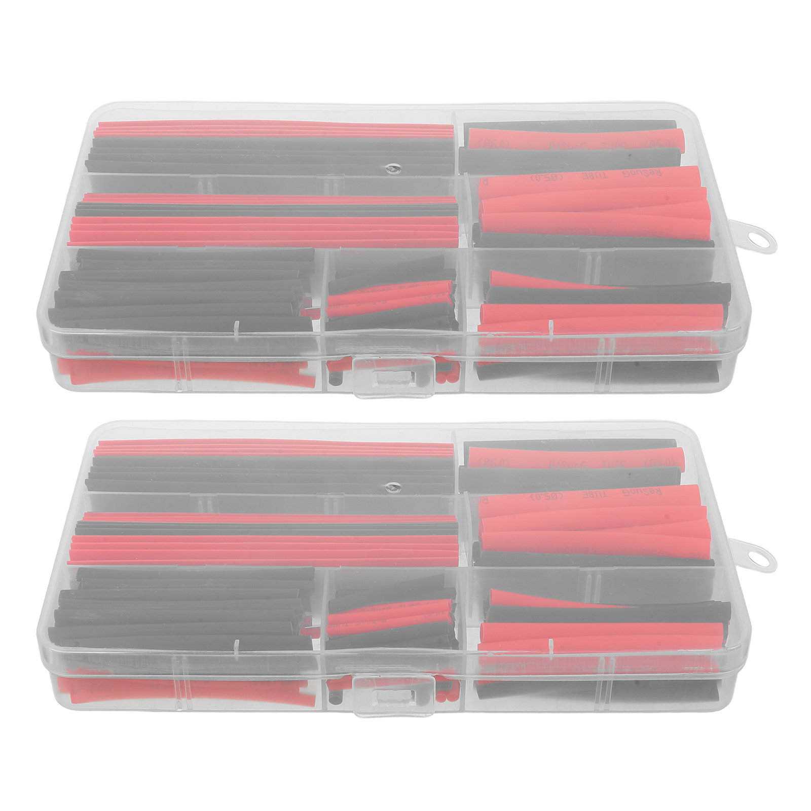 300 stuks krimpkous zwart rood - Heat Shrink Tubing recensie en prijs