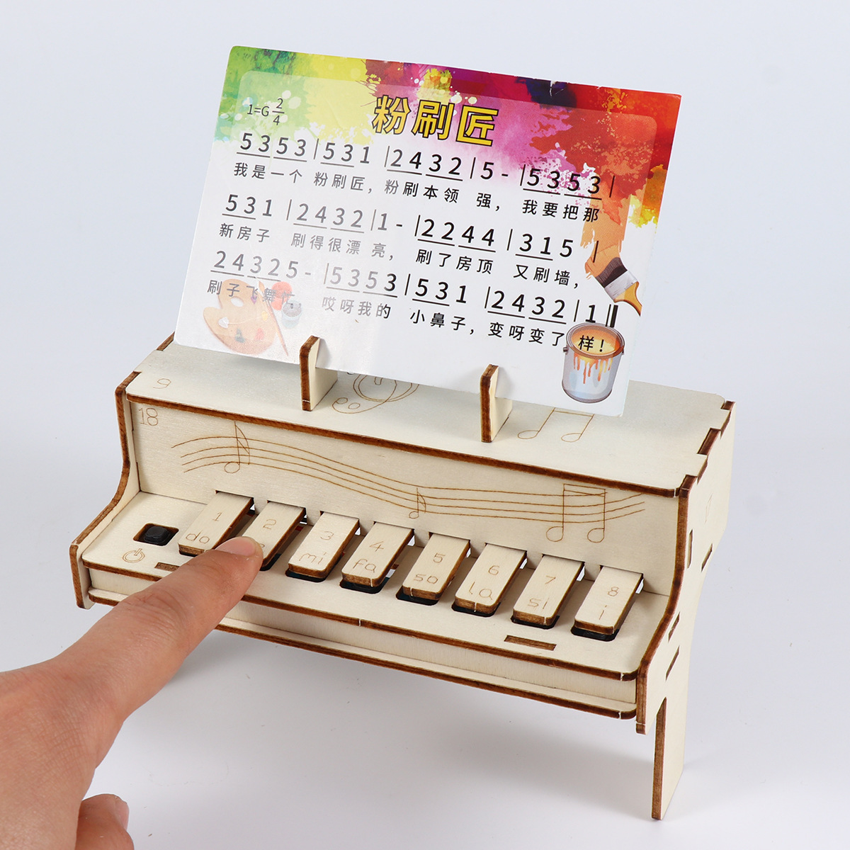 DIY houten elektronische piano - Diy Electronics Learning Kit recensie en prijs