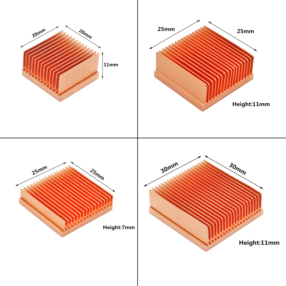 Zuiver Koper Heatsink DIY Koel - Diy Electronics Raspberry Pi recensie en prijs