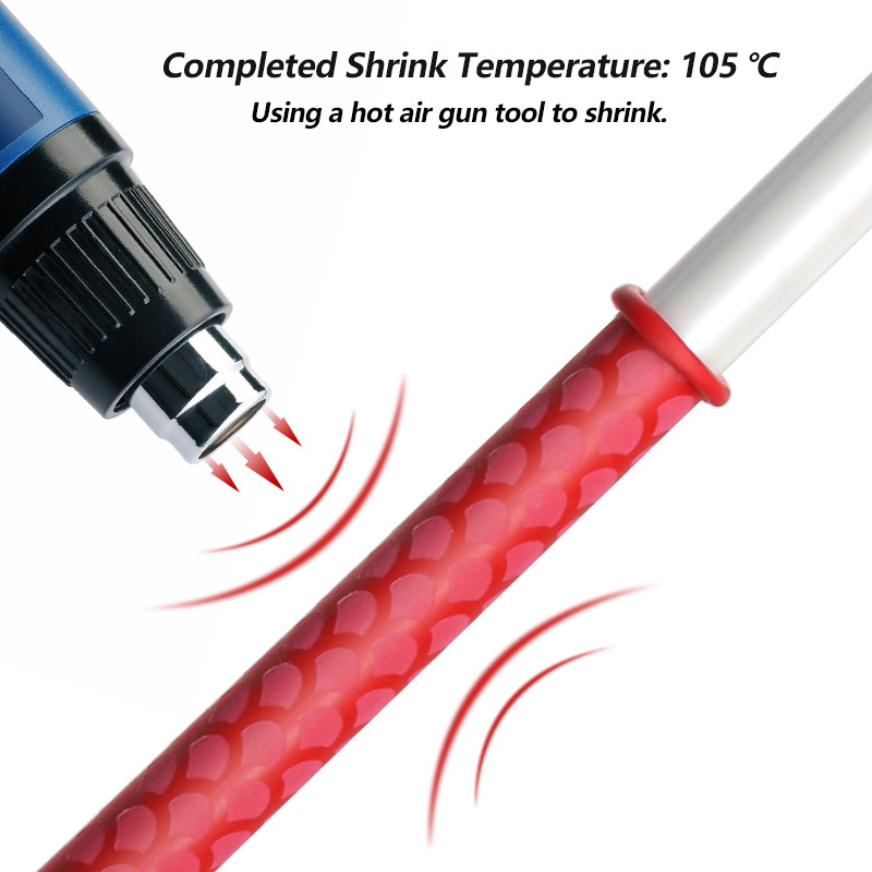 Antislip krimpkous, 15-60 mm w - Heat Shrink Tubing recensie en prijs