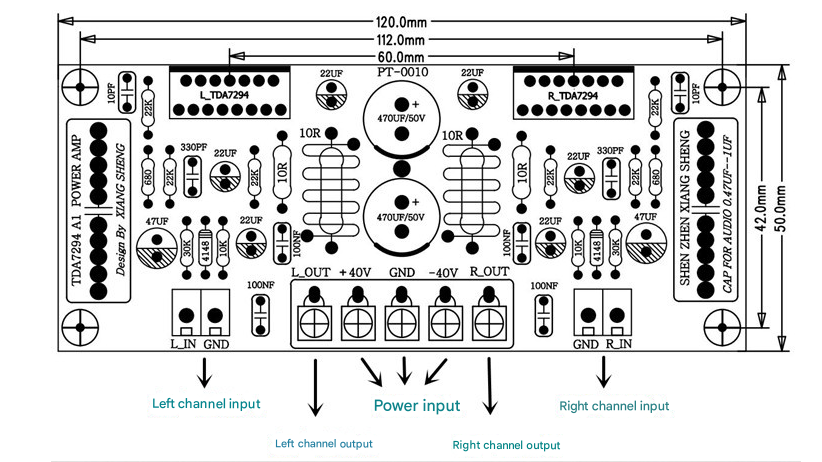 DIY Audio Kit 200W Audio Board - Diy Electronics Audio recensie en prijs