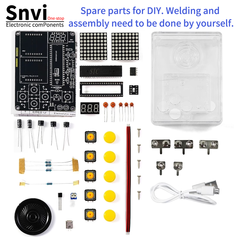 Snvi DIY Pixel Game Console Ki - Diy Electronics Learning Kit recensie en prijs