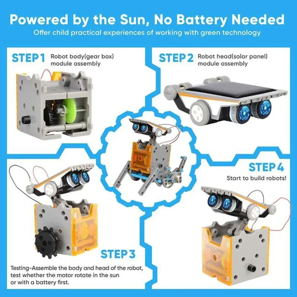 13-in-1 robotwetenschappenset  - Diy Electronics Projects recensie en prijs